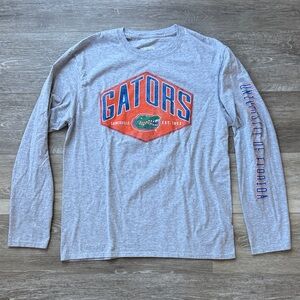 University of Florida Gators Gray Long Sleeve Tee - Collegiate Graphic NWOT